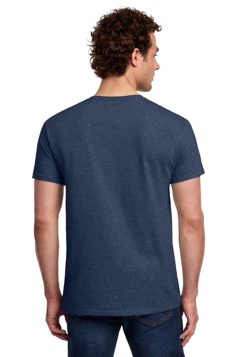 Gildan Light Cotton Tee - Heather Navy