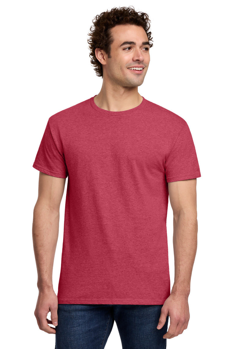 Gildan Light Cotton Tee - Heather Red