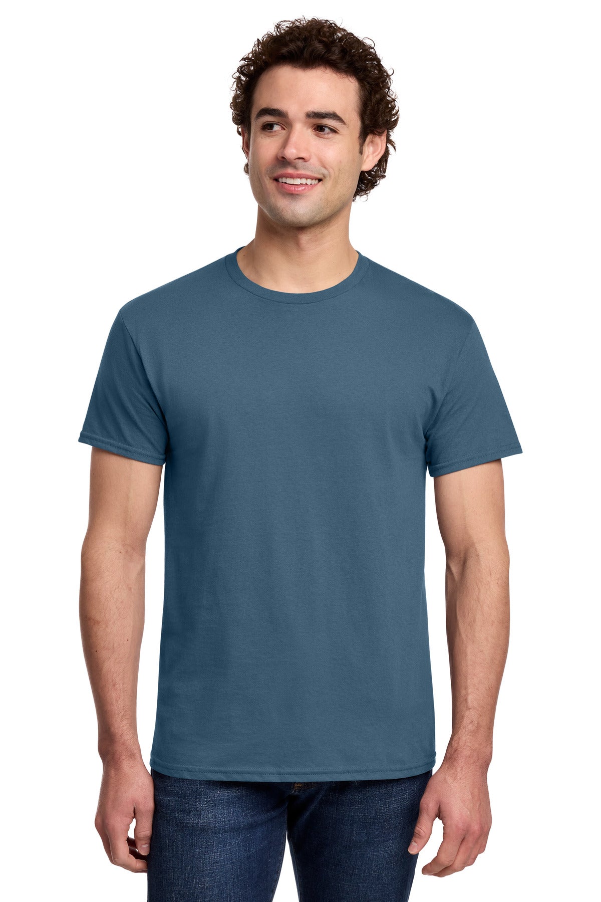 Gildan Light Cotton Tee - Indigo Blue