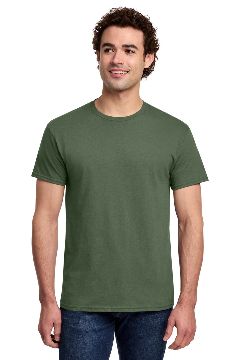 Gildan Light Cotton Tee - Military Green
