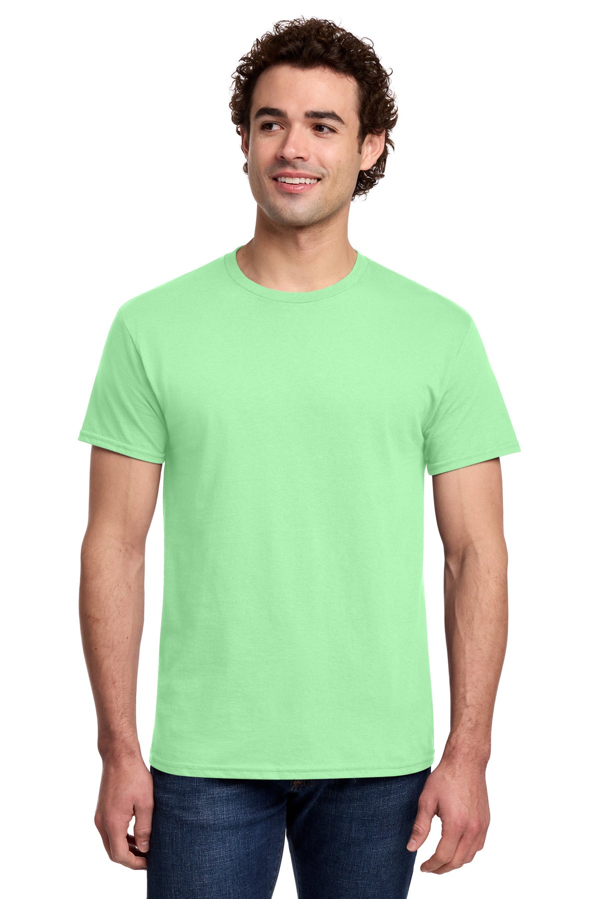 Gildan Light Cotton Tee - Mint Green