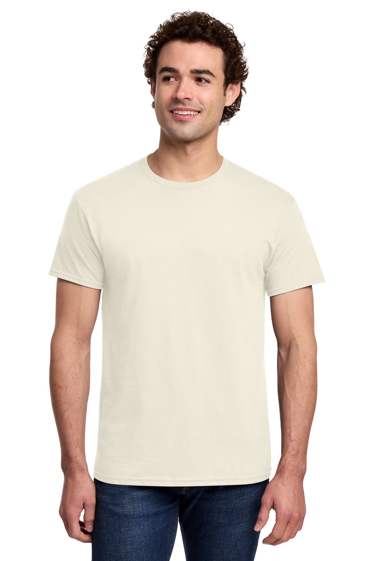 Gildan Light Cotton Tee - Natural