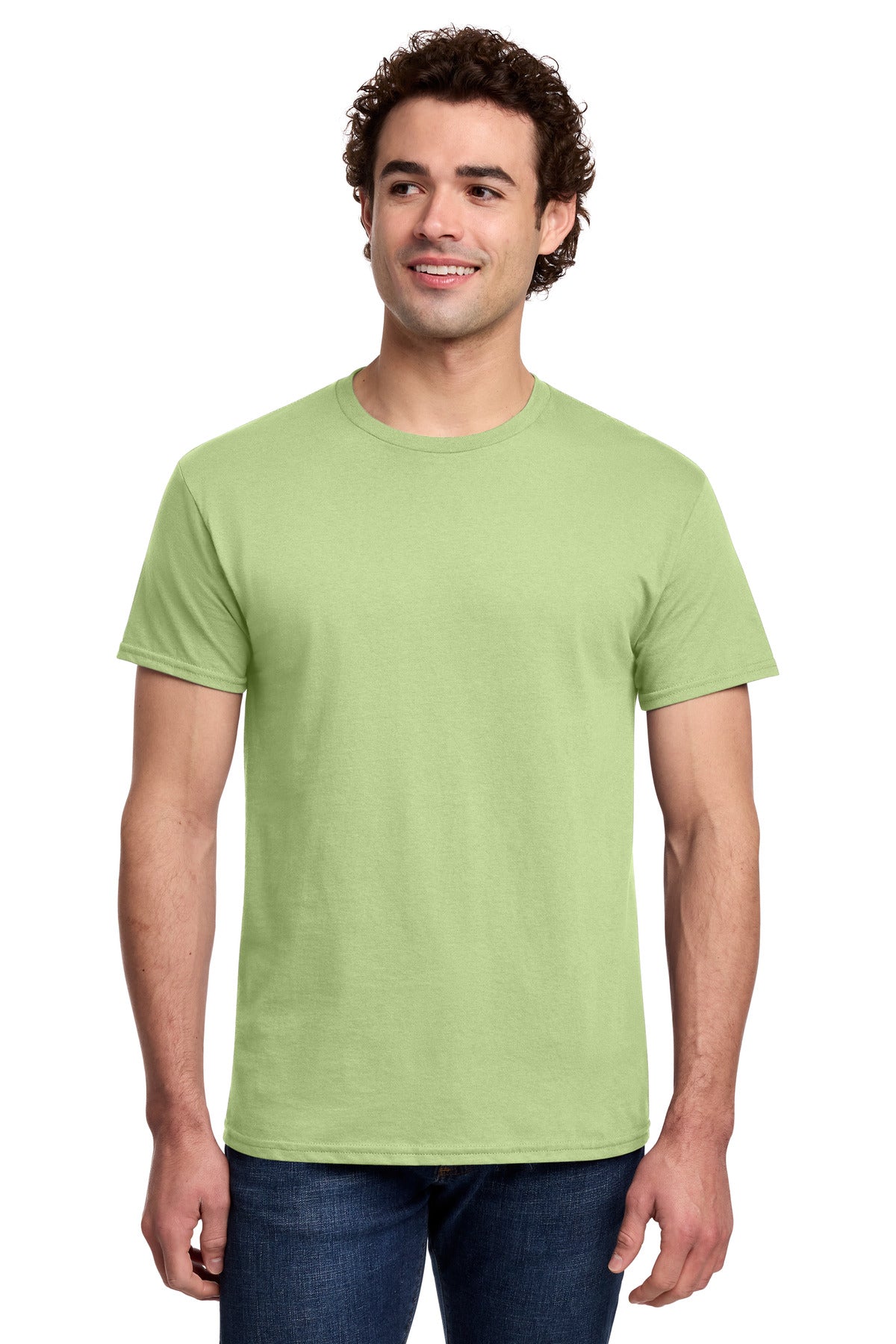 Gildan Light Cotton Tee - Pistachio