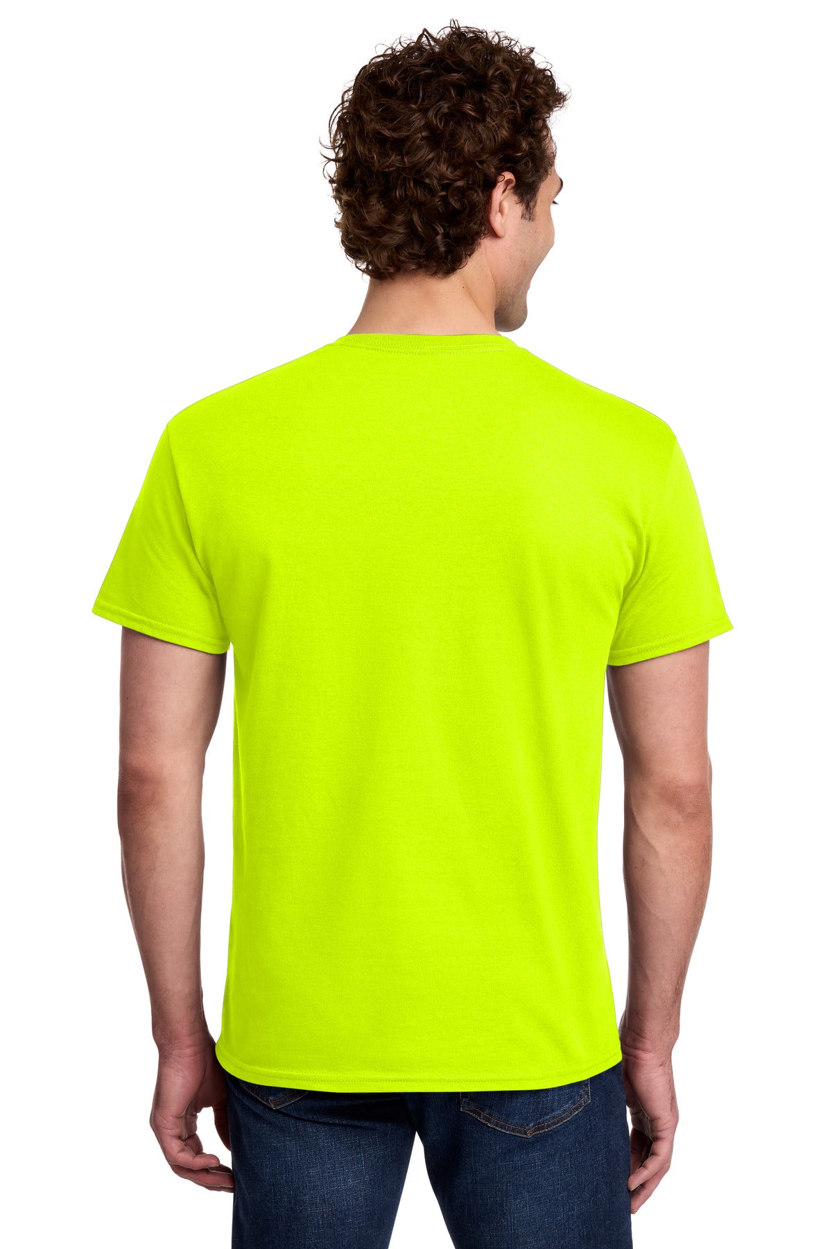 Gildan Light Cotton Tee - Safety Green
