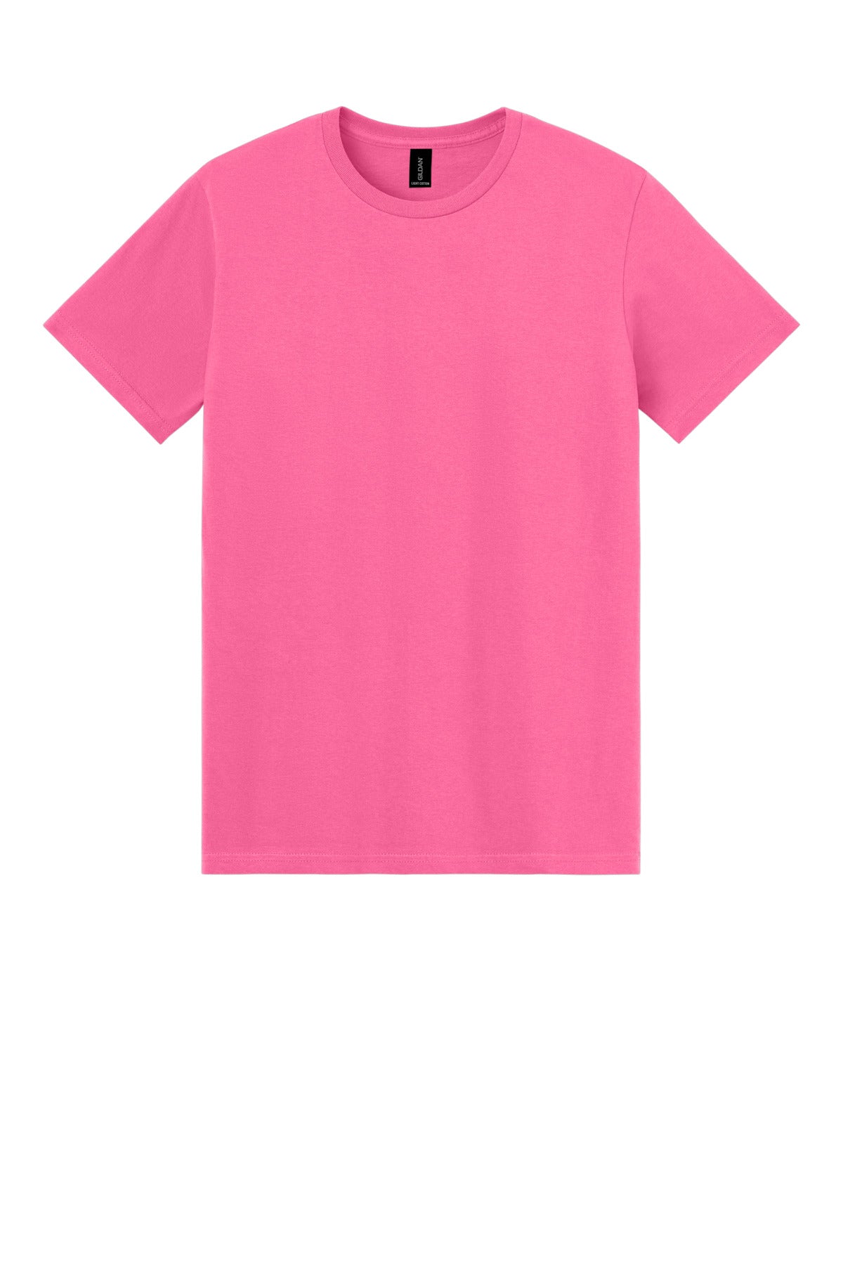 Gildan Light Cotton Tee - Safety Pink
