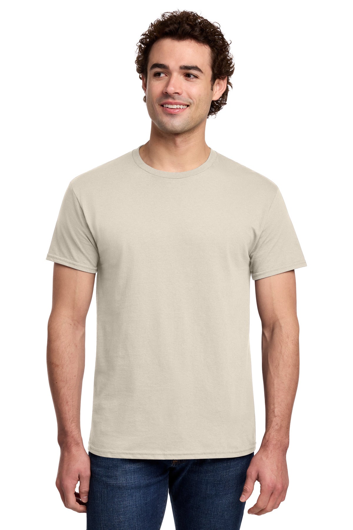 Gildan Light Cotton Tee - Sand
