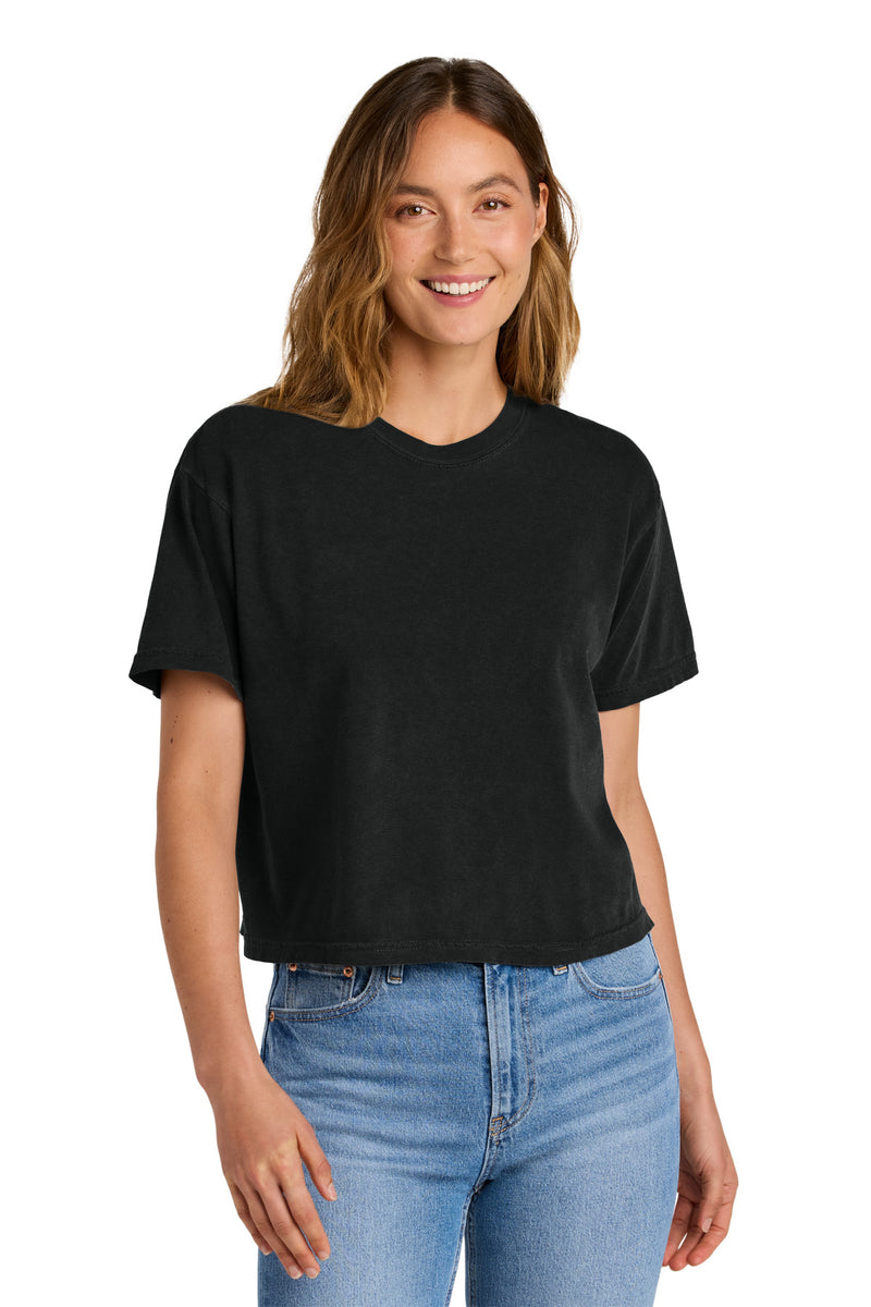 Comfort Colors Women's Heavyweight Boxy Tee - Black
