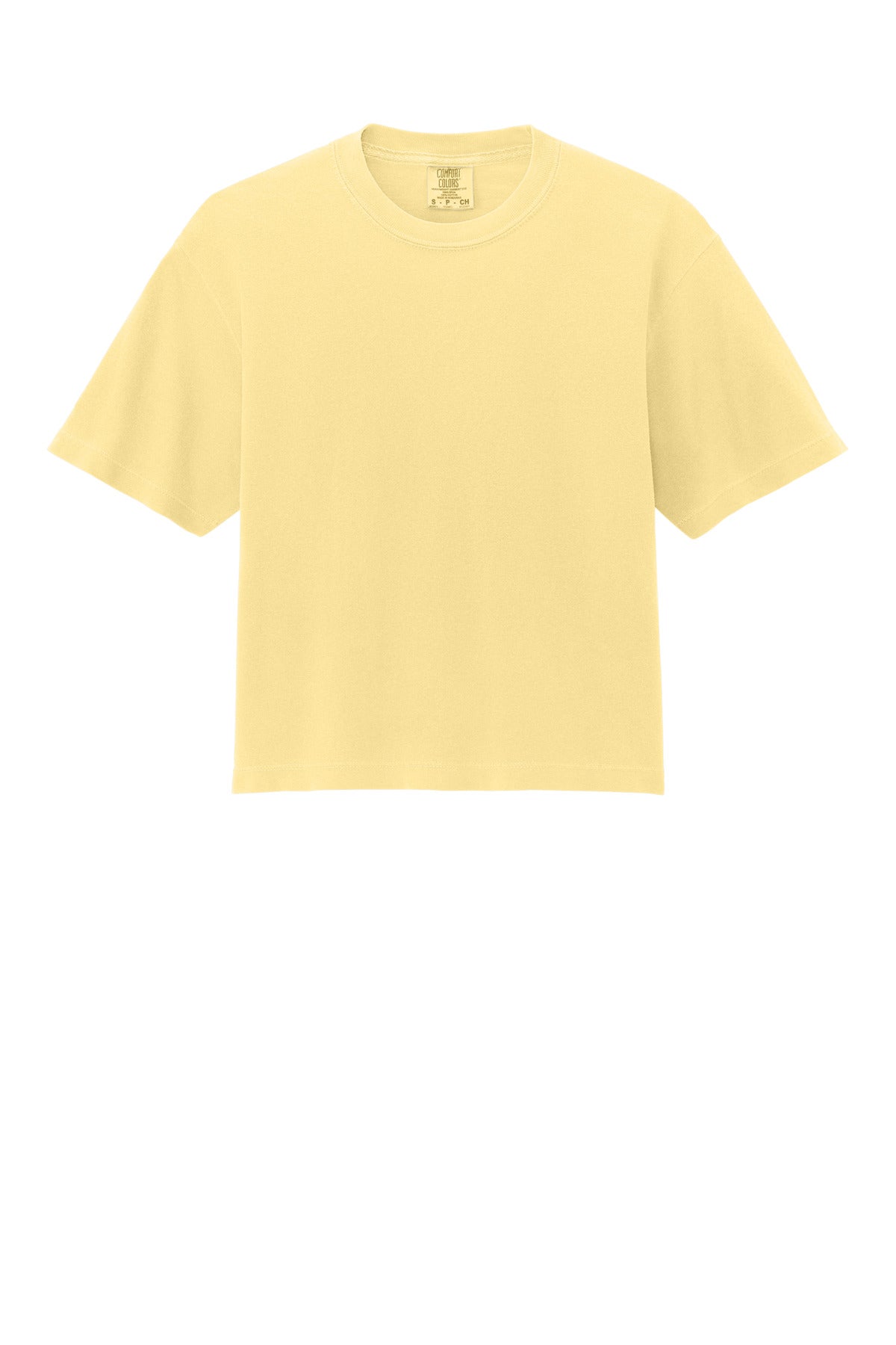 Comfort Colors Women's Heavyweight Boxy Tee - Butter