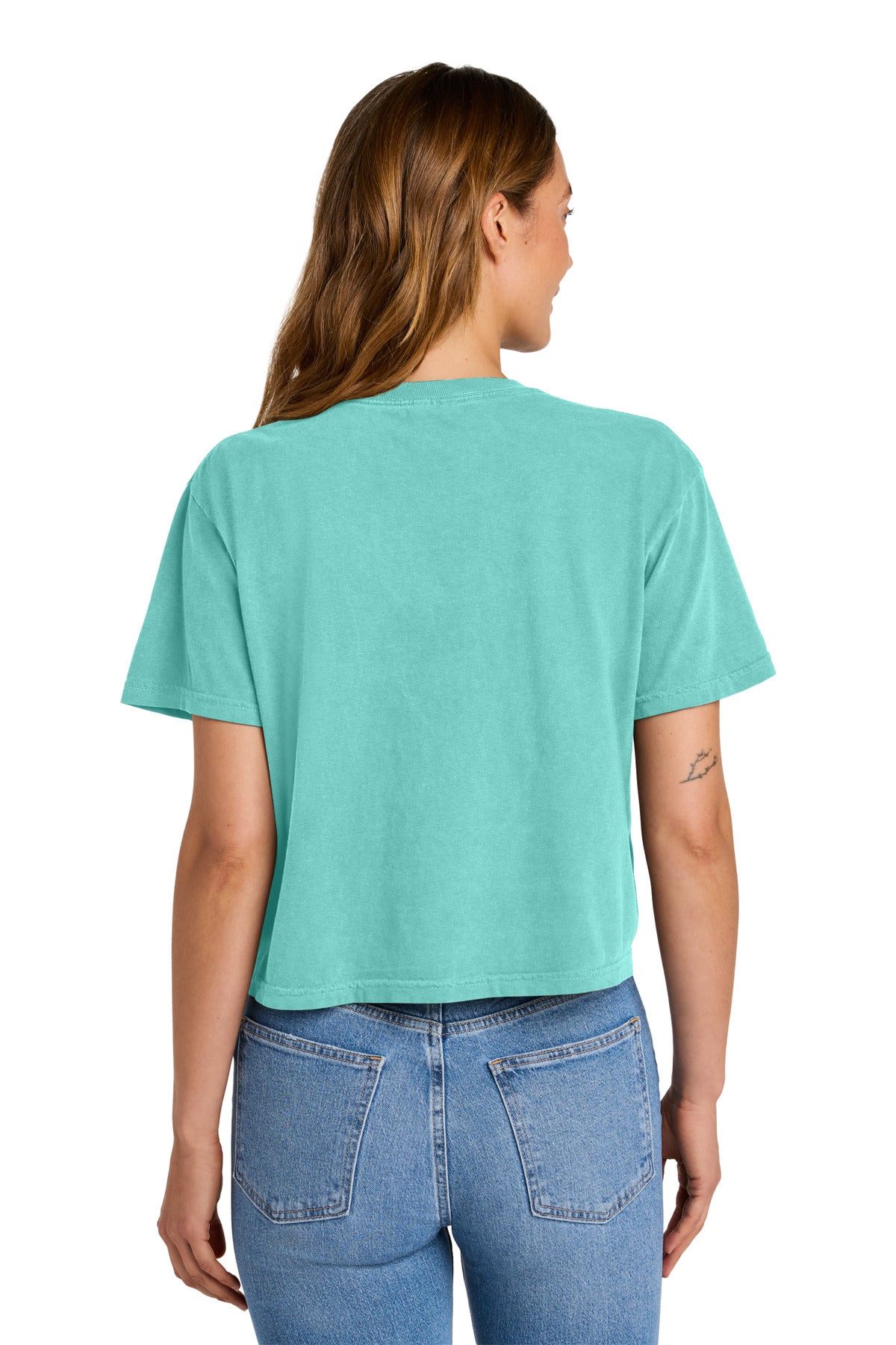 Comfort Colors Women's Heavyweight Boxy Tee - Chalky Mint