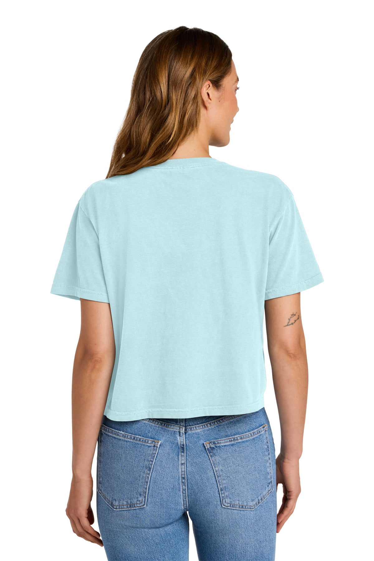 Comfort Colors Women's Heavyweight Boxy Tee - Chambray