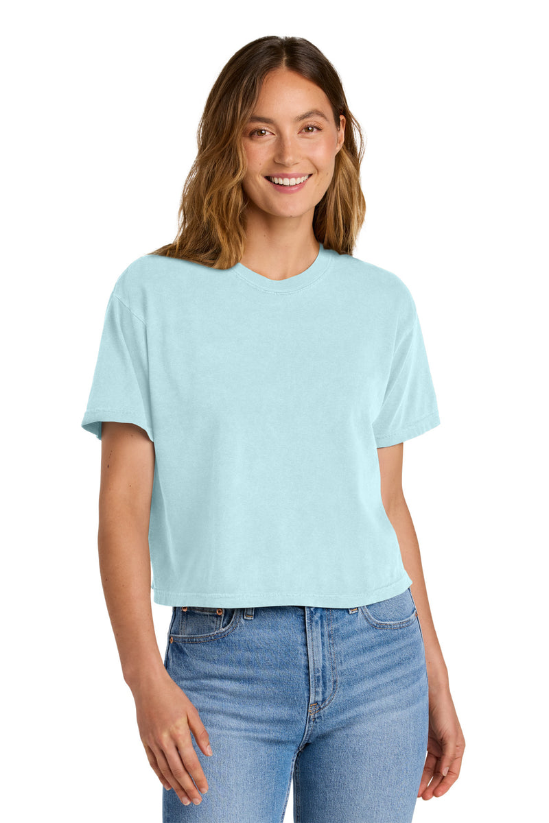 Comfort Colors Women's Heavyweight Boxy Tee - Chambray