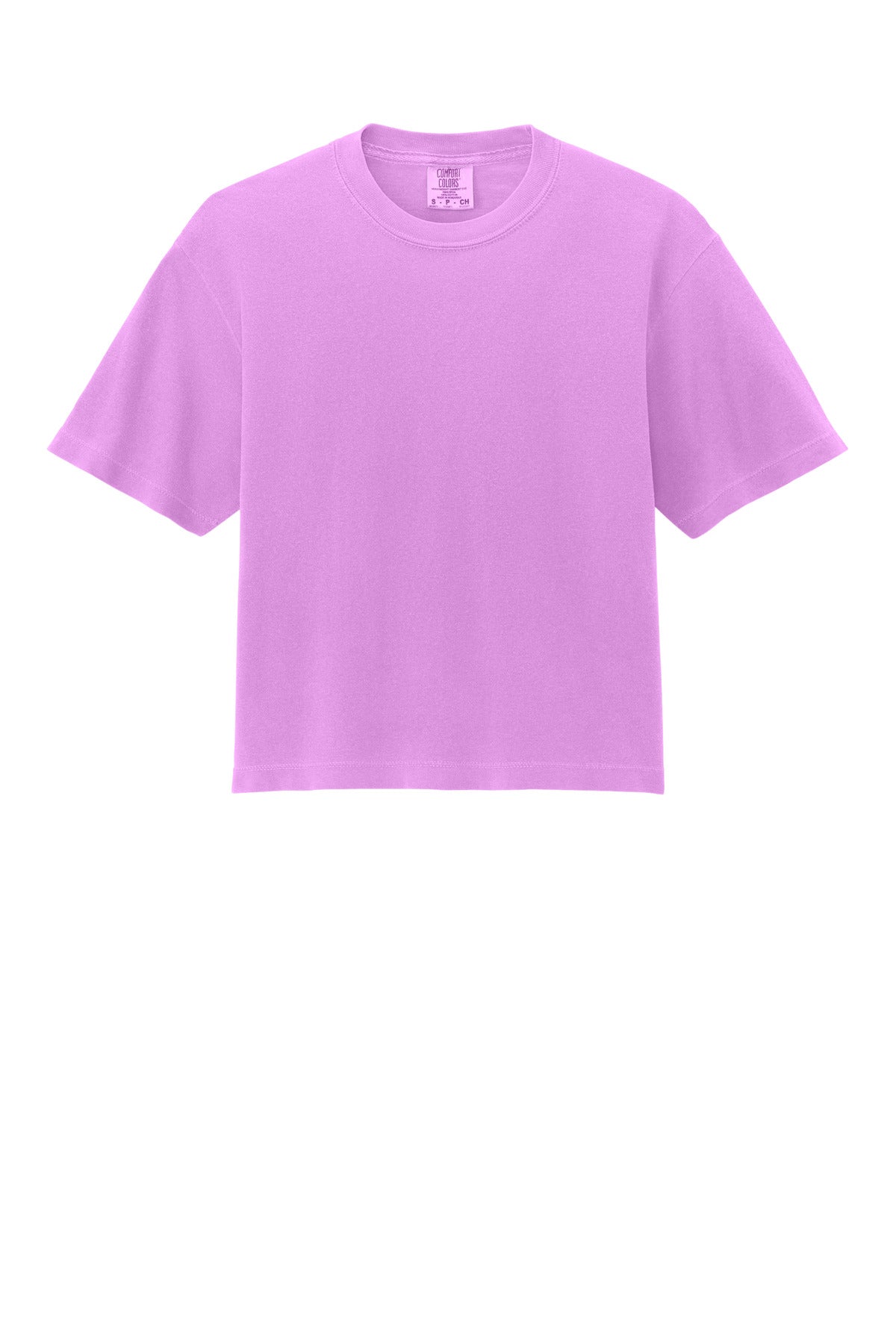 Comfort Colors Women's Heavyweight Boxy Tee - Neon Violet