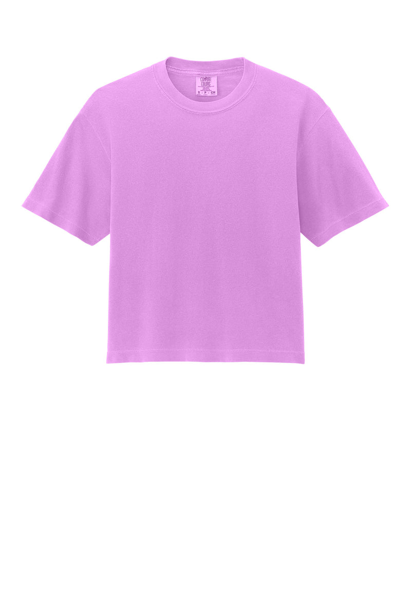 Comfort Colors Women's Heavyweight Boxy Tee - Neon Violet
