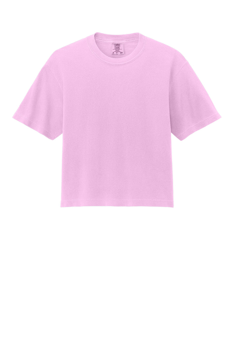Comfort Colors Women's Heavyweight Boxy Tee - Rose Quartz