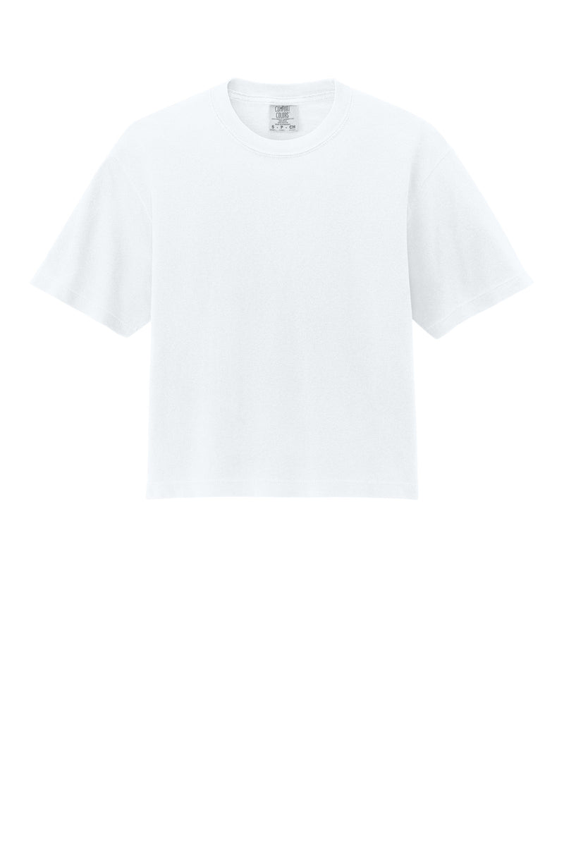 Comfort Colors Women's Heavyweight Boxy Tee - White