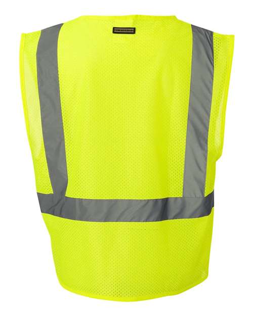 Unisex Ultra-Cool™ Mesh Vest with Pockets - Lime