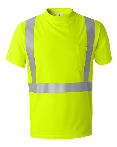 Unisex High-Performance Microfiber T-Shirt - Lime