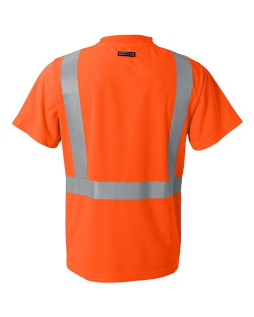 Unisex High-Performance Microfiber T-Shirt - Orange