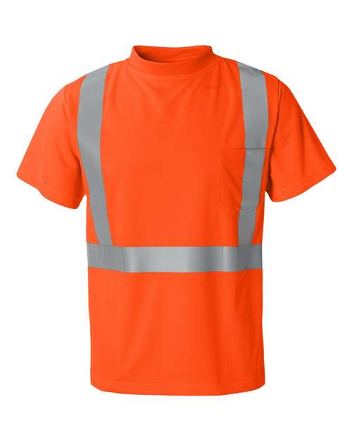 Unisex High-Performance Microfiber T-Shirt - Orange
