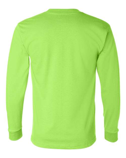 Unisex Union-Made Long Sleeve T-Shirt - Lime Green