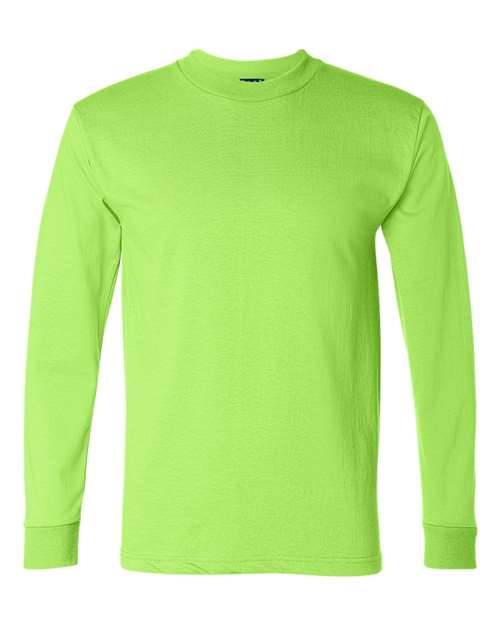 Unisex Union-Made Long Sleeve T-Shirt - Lime Green