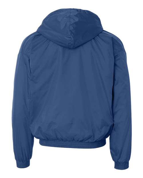 Unisex Fleece Lined Hooded Jacket - Royal