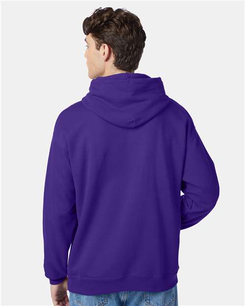 Unisex EcoSmart® Hooded Sweatshirt - Purple