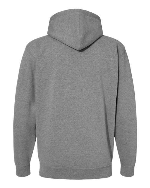 Unisex Heavyweight Full-Zip Hooded Sweatshirt - Gunmetal Heather