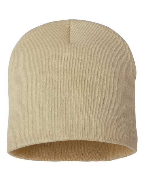 8" Beanie - Camel