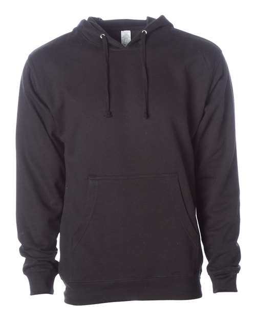 Unisex Midweight Hooded Sweatshirt - Black