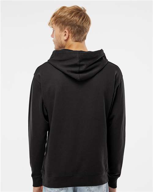 Unisex Midweight Hooded Sweatshirt - Black