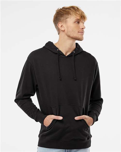 Unisex Midweight Hooded Sweatshirt - Black