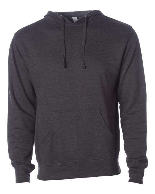 Unisex Midweight Hooded Sweatshirt - Charcoal Heather