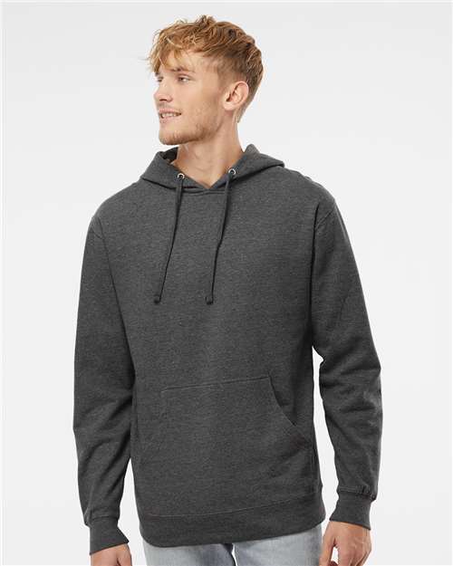 Unisex Midweight Hooded Sweatshirt - Charcoal Heather