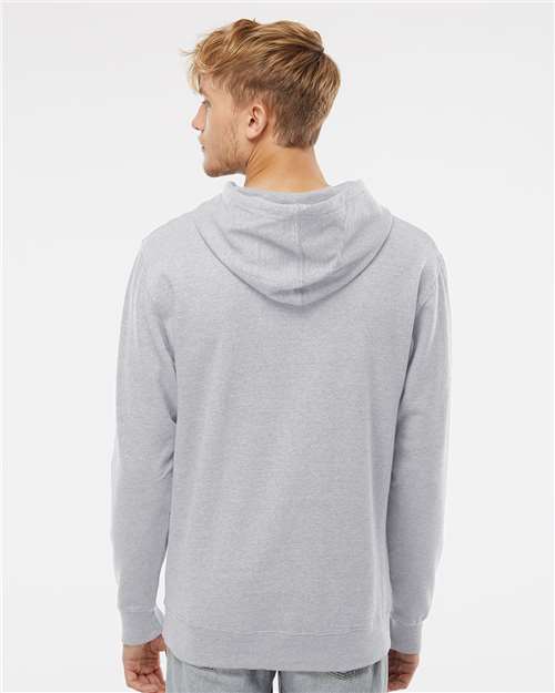 Unisex Midweight Hooded Sweatshirt - Grey Heather
