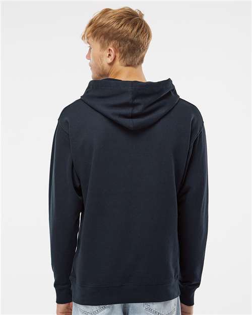 Unisex Midweight Hooded Sweatshirt - Classic Navy