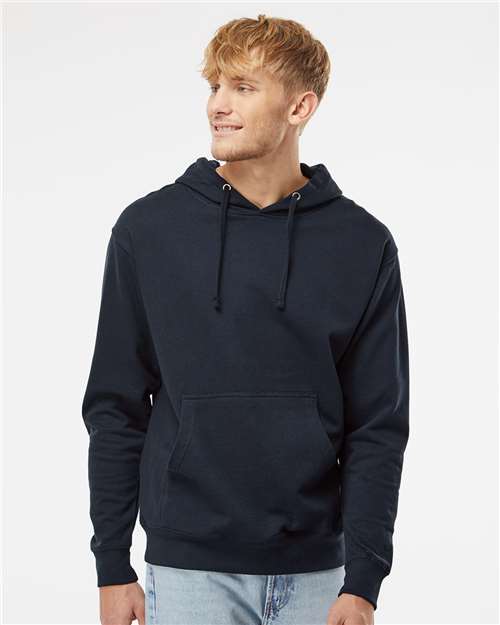 Unisex Midweight Hooded Sweatshirt - Classic Navy