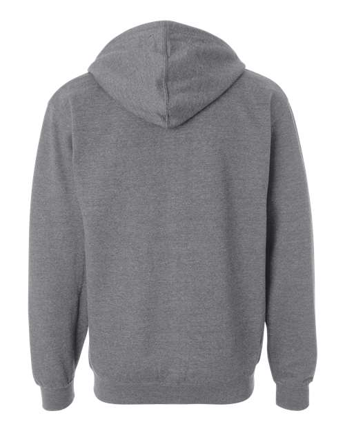 Unisex Midweight Full-Zip Hooded Sweatshirt - Gunmetal Heather