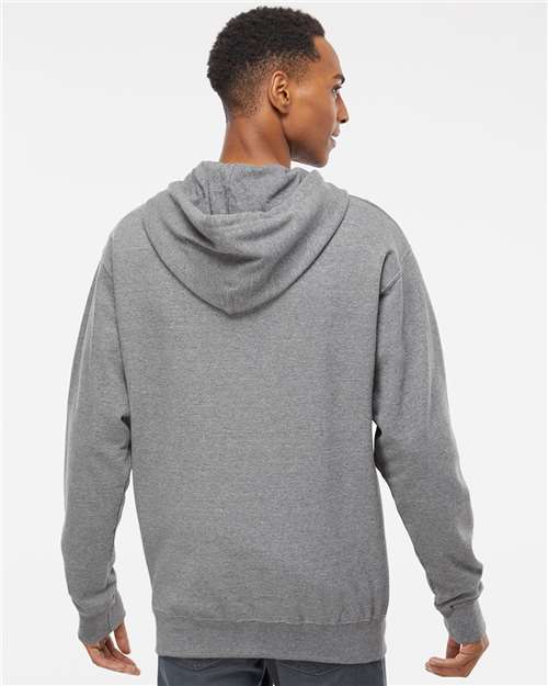 Unisex Midweight Full-Zip Hooded Sweatshirt - Gunmetal Heather