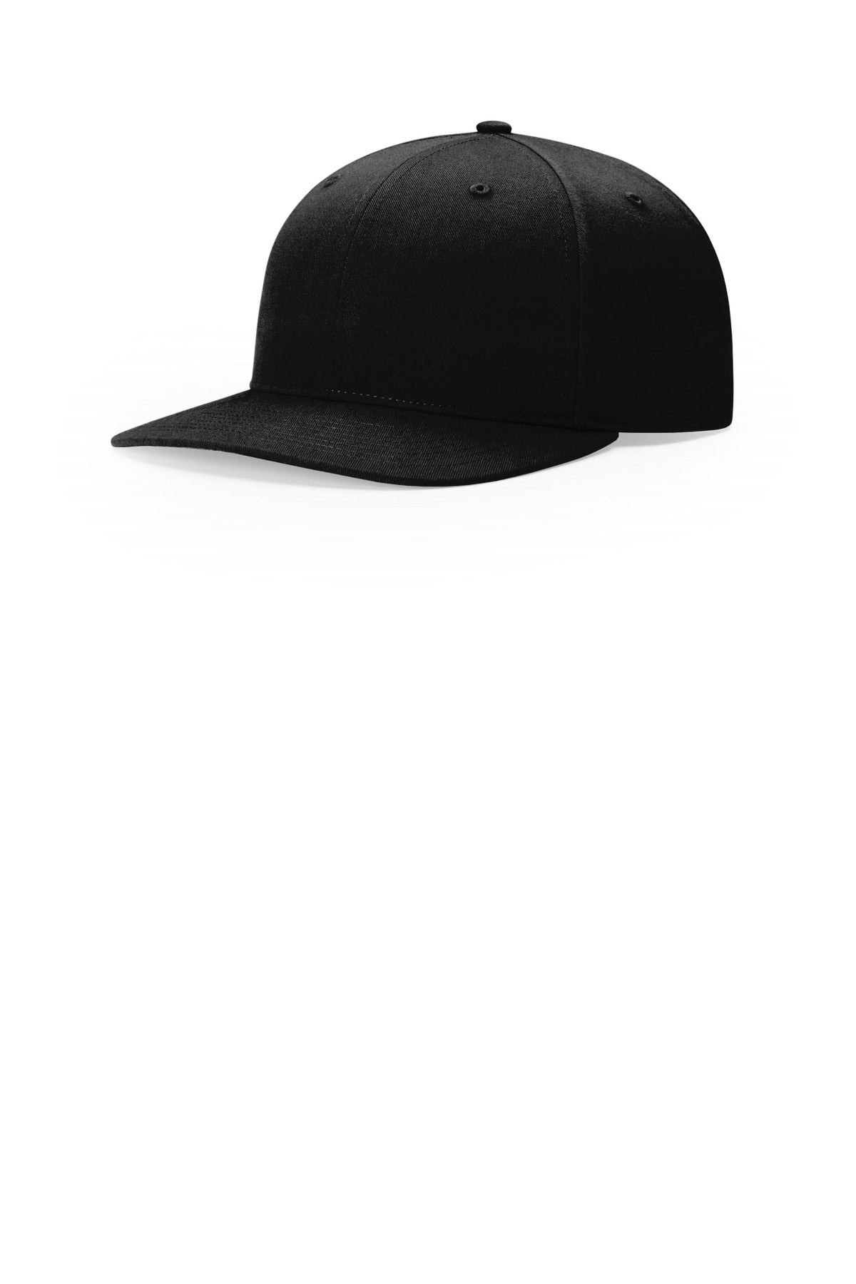 Richardson Solid Twill Trucker - Black