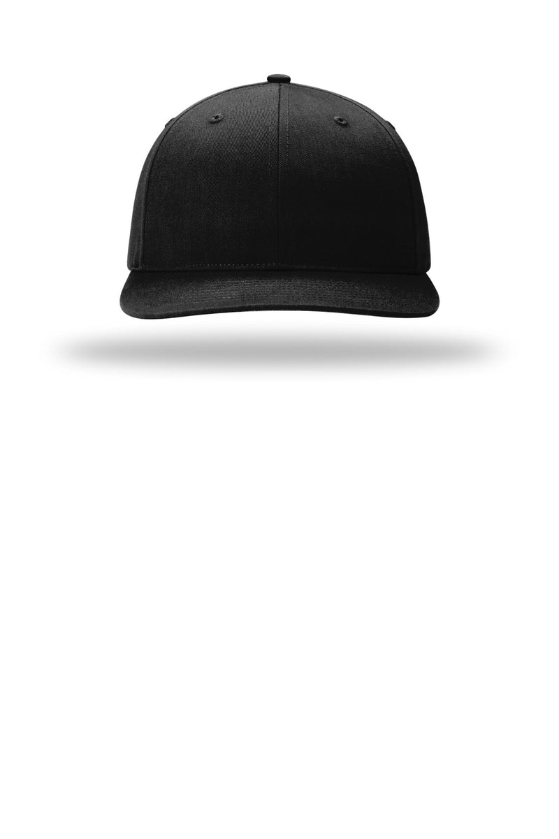 Richardson Solid Twill Trucker - Black