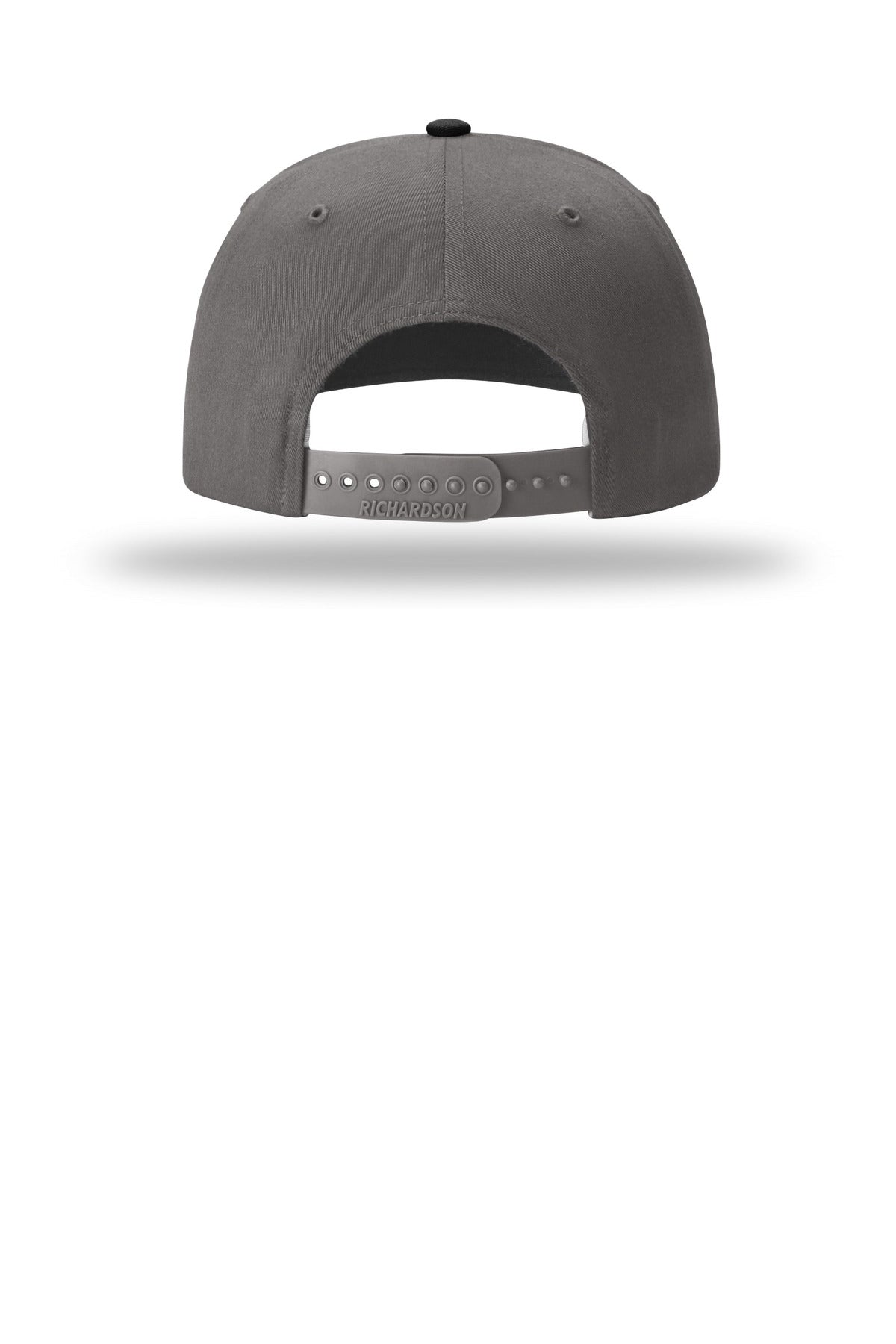 Richardson Solid Twill Trucker - Black/ Charcoal