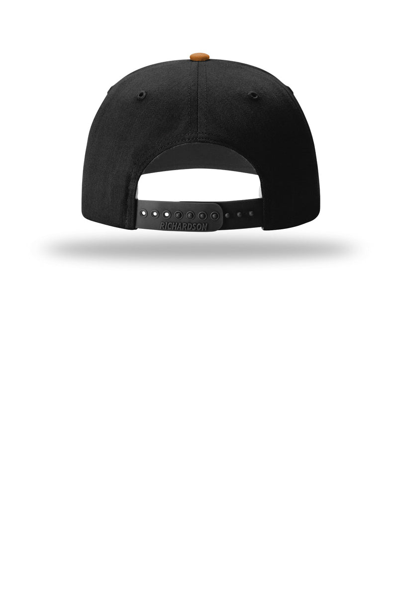 Richardson Solid Twill Trucker - Caramel/ Black