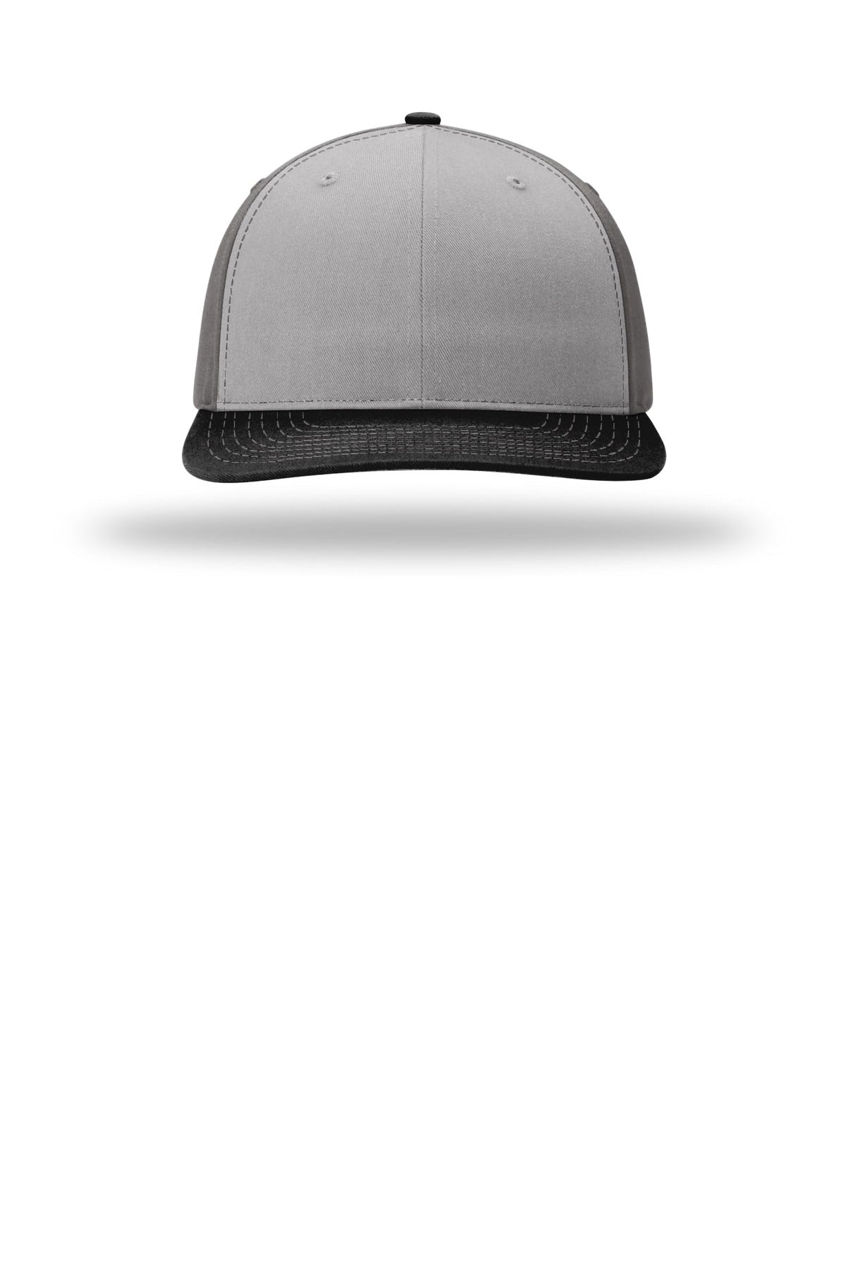 Richardson Solid Twill Trucker - Grey/ Charcoal/ Black