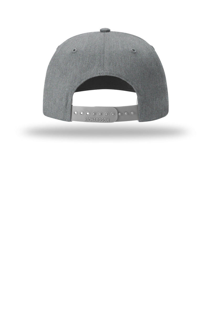 Richardson Solid Twill Trucker - Heather Grey