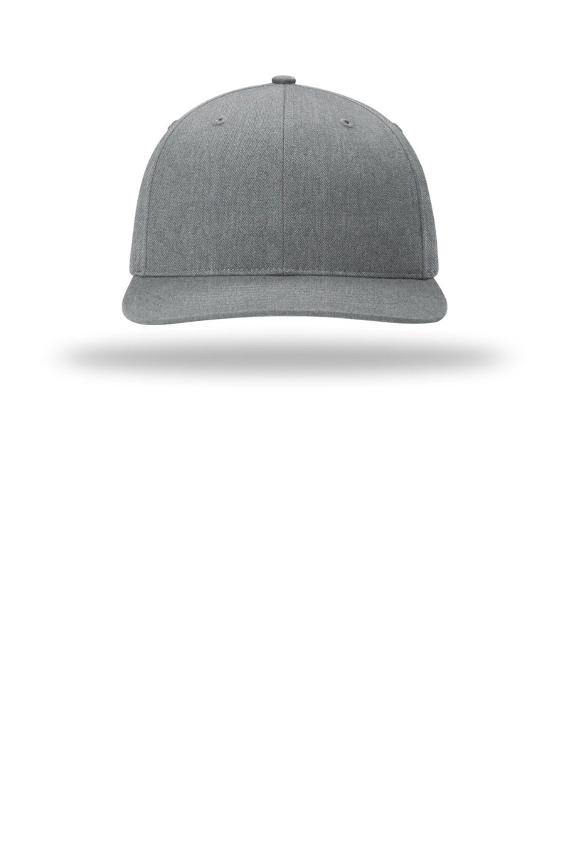 Richardson Solid Twill Trucker - Heather Grey