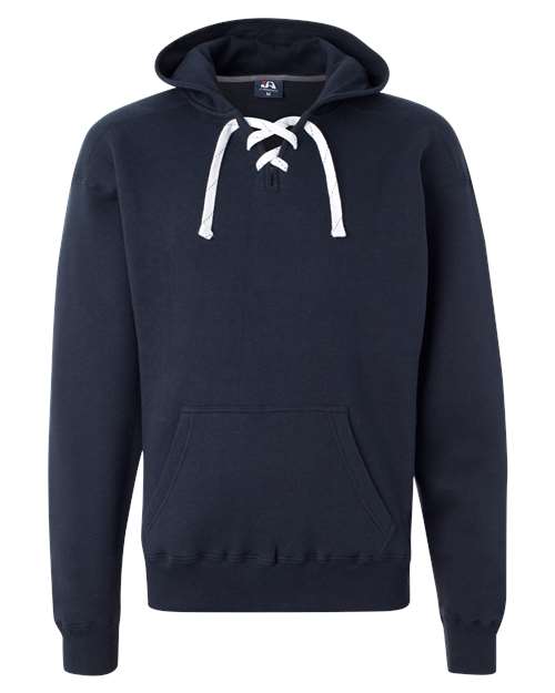 Men's Sport Lace Hooded Sweatshirt - Navy