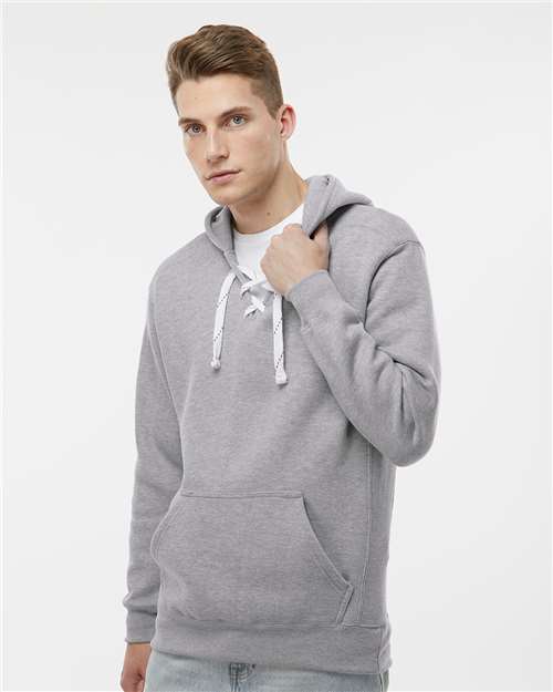 Men's Sport Lace Hooded Sweatshirt - Oxford