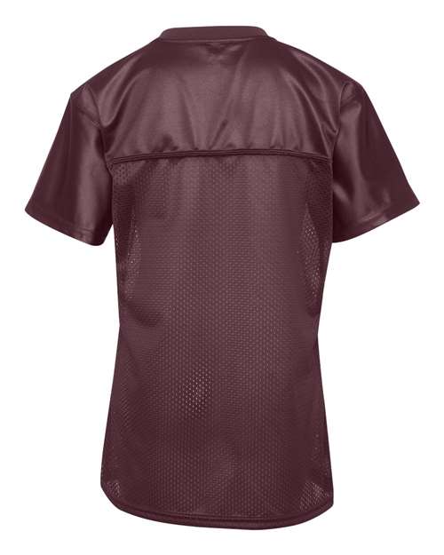 Women's Junior Fit Stadium Replica Football Jersey - Maroon