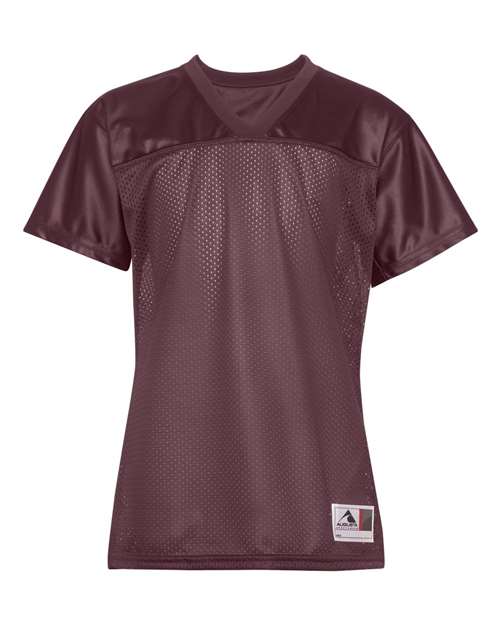 Women's Junior Fit Stadium Replica Football Jersey - Maroon